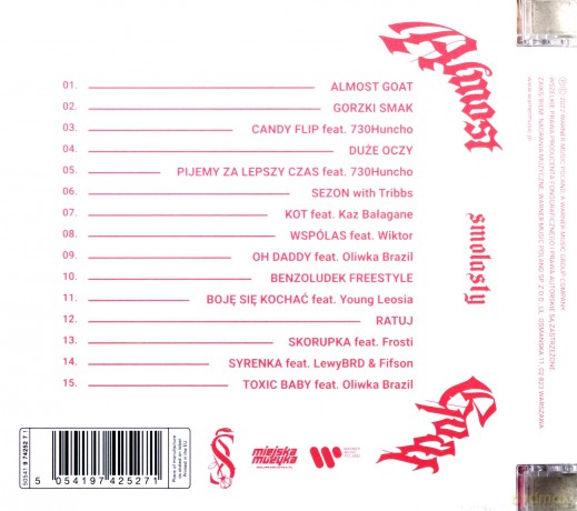 Smolasty: Almost Goat [CD]