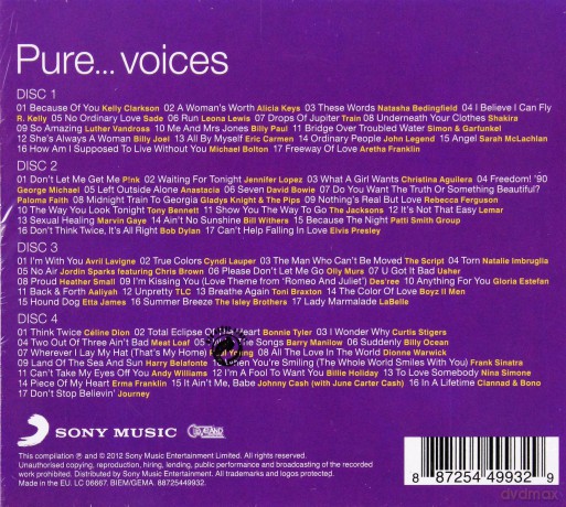 Pure... Voices [4CD]
