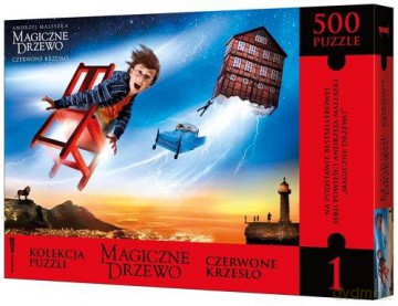 EMOTIKON PAP 500 el. Magiczne Drzewo Czerwone krzesło [PUZZLE]