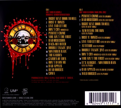 Guns N' Roses: Use Your Illusion I (Deluxe) [2CD]