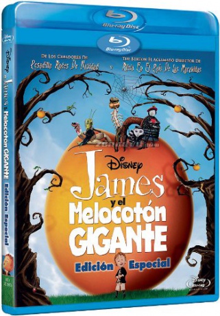 James and the Giant Peach (Jakubek i brzoskwinia olbrzymka) [Blu-Ray]