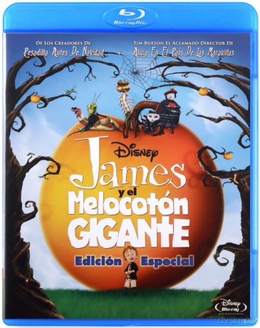 James and the Giant Peach (Jakubek i brzoskwinia olbrzymka) [Blu-Ray]