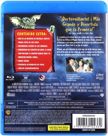 Gremlins 2: The New Batch (Gremliny 2) [Blu-Ray]