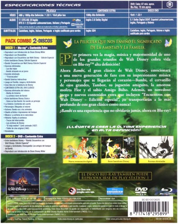 Bambi (Disney) [Blu-Ray]+[DVD]