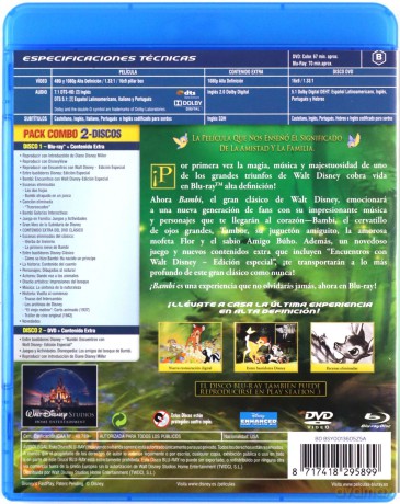 Bambi (Disney) [Blu-Ray]+[DVD]