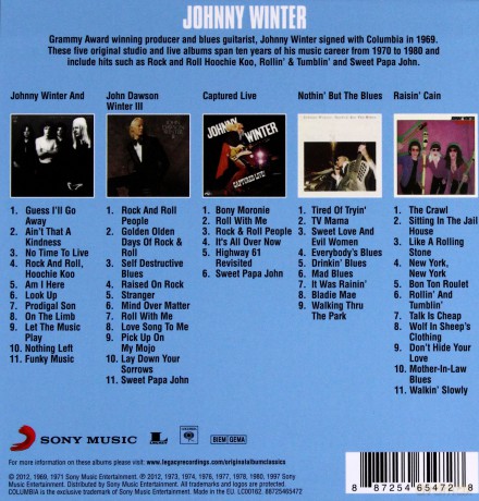 Johnny Winter: Original Album Classics