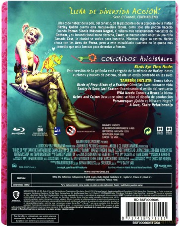 Ptaki Nocy i Fantastyczna Emancypacja Pewnej Harley Quinn (steelbook) [Blu-Ray]