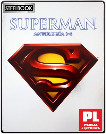 Superman Anthology 1-4 (steelbook) [4xBlu-Ray]