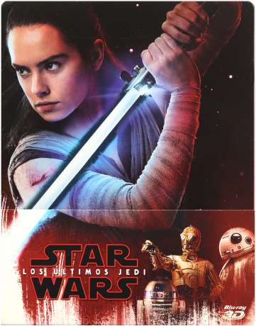 Star Wars: Episode VIII - The Last Jedi (Gwiezdne wojny: Ostatni Jedi) [Blu-Ray 3D]+[2xBlu-Ray]