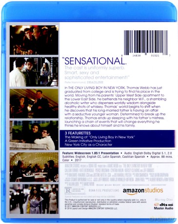 The Only Living Boy in New York [Blu-Ray]