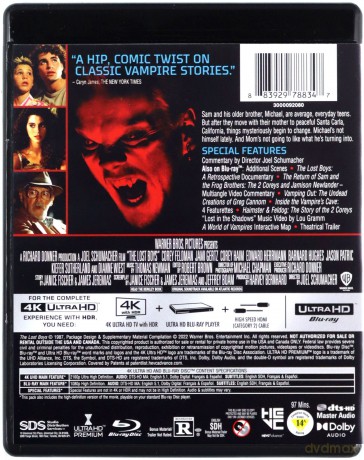 The Lost Boys (Straceni chłopcy) [Blu-Ray 4K]+[Blu-Ray]