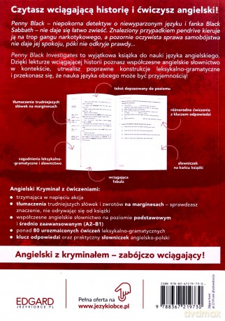 Angielski kryminał z ćwiczeniami Penny Black Investigates - Greg Gajek [KSIĄŻKA]