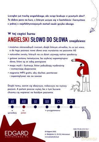 Angielski. Słowo do słowa. Poziom A2 - Karolina Sobocińska [KSIĄŻKA]