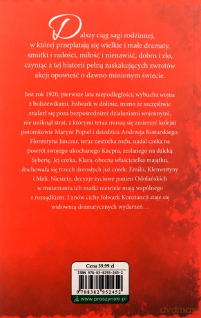 Dwieście wiosen (Tom 2) Niebieska sukienka - Gałuszka Grażyna Jeromin [KSIĄŻKA]