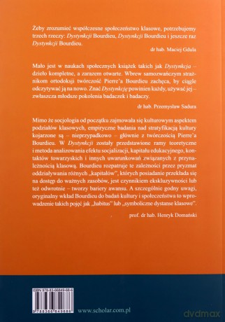 Dystynkcja - Pierre Bourdieu [KSIĄŻKA]