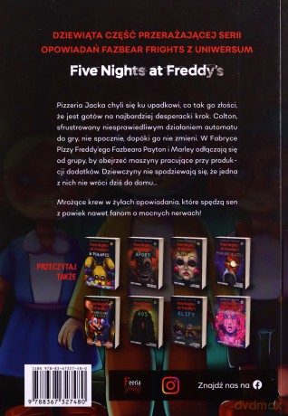 Five Nights At Freddy's Lalkarz (Tom 9) - Scott Cawthon [KSIĄŻKA]