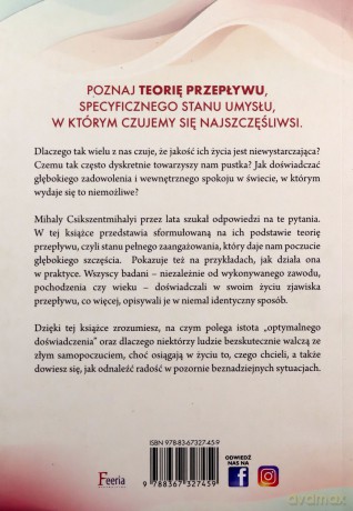 Flow Stan przepływu. - Mihaly Csikszentmihalyi [KSIĄŻKA]