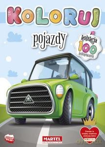 Kolekcja Koloruj - Pojazdy [KSIĄŻKA]