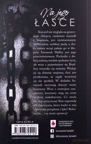 Na jego łasce - I.M. Darks [KSIĄŻKA]