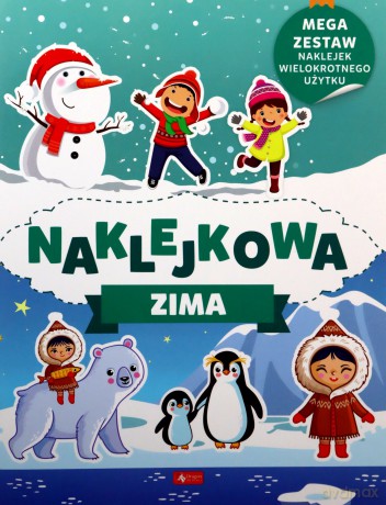 Naklejkowa zima [KSIĄŻKA]
