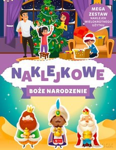 Naklejkowe Boże Narodzenie [KSIĄŻKA]