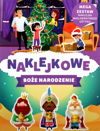 Naklejkowe Boże Narodzenie [KSIĄŻKA]