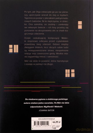 Nikt nie idzie - Jakub Małecki [KSIĄŻKA]