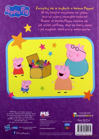 Peppa Pig. Zaczytani w bajkach cz.1 Peppa poznaje świat [KSIĄŻKA]