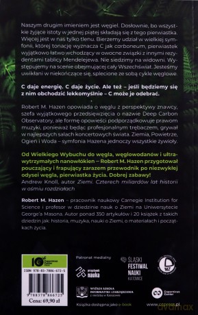 Symfonia C. Węgiel i ewolucja prawie wszystkiego - Robert M. Hazen [KSIĄŻKA]