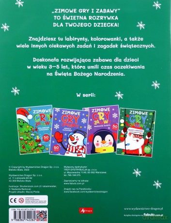 Zimowe gry i zabawy. Święty Mikołaj [KSIĄŻKA]
