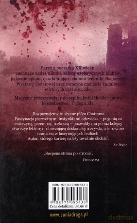 Upiorny zegar - Maxime Chattam [KSIĄŻKA]