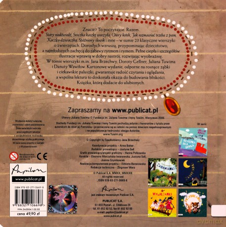 Zwierzaki wierszaki [KSIĄŻKA]