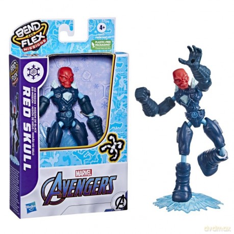 Avengers Bend and Flex - 15 cm Ice Mission Red Skull F4017 [FIGURKA]