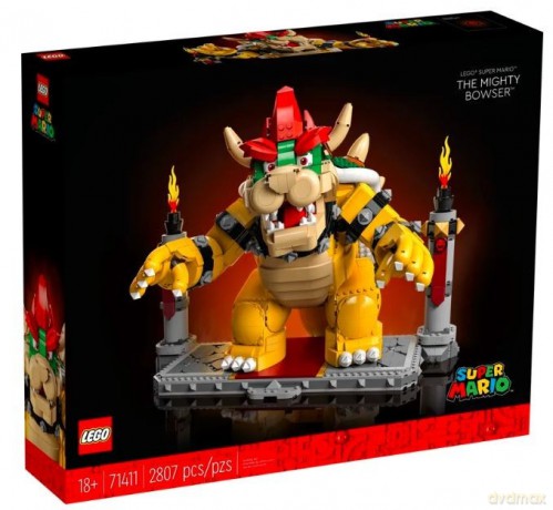 LEGO Super Mario Potężny Bowser (71411) [KLOCKI]