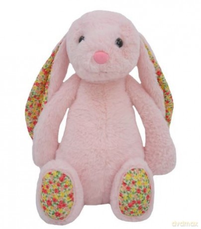 Maskotka Króliczek Michaś różowy 35 cm