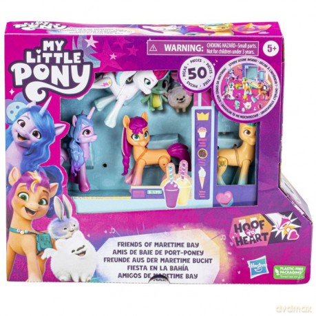 My Little Pony - Zestaw 5 kucyków Przyjaciele z Zatoki Grzyw F3865 [FIGURKA]