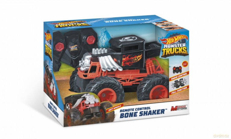 Pojazd R/C Hot Wheels Monster Trucks Bone Shaker