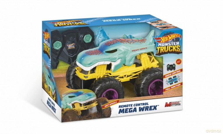 Pojazd R/C Hot Wheels Monster Trucks Mega Wrex