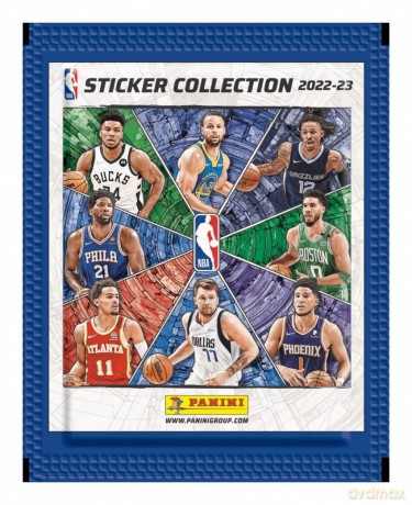 Saszetka NBA Basket 2022/2023 5 naklejek