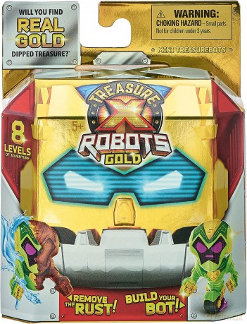 Treasure X Robots Gold mini Robot [FIGURKA]