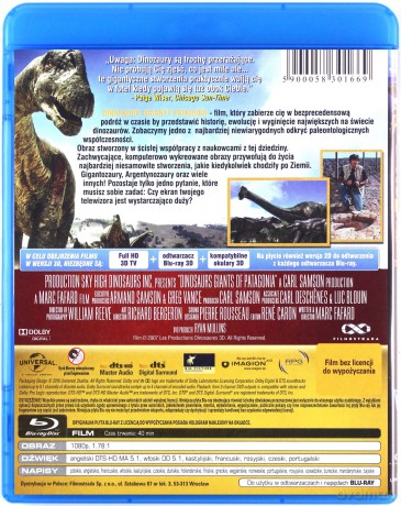 Dinozaury 3D. Giganty Patagonii [Blu-Ray 3D]