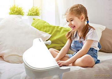 LEXIBOOK K731 First Piano for Children, Lighting Keys, Learning Mode, 29 x 31 cm, Tempo and Volume Adjustment, 3+, White