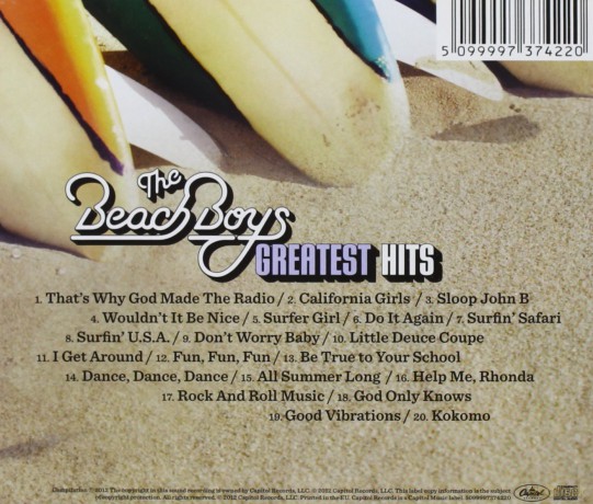 The Beach Boys: Greatest Hits [CD]