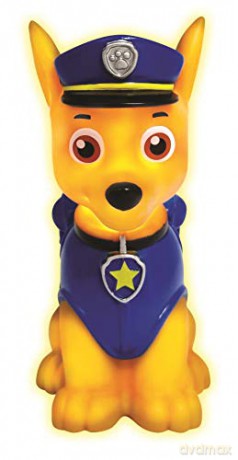LEXIBOOK Paw Patrol Chase Color NightLight for kids room, color change, smooth light, Battery, NLJ001PA1