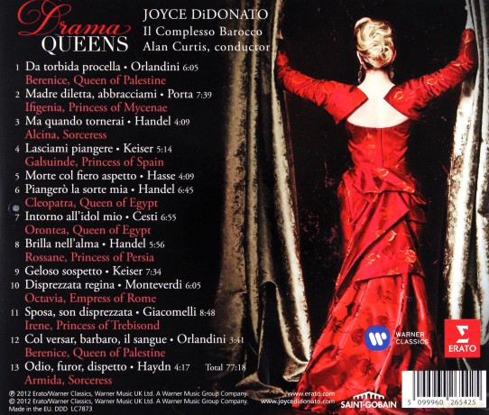 Alan Curtis/ Il Complesso Barocco/Joyce Didonato: Drama Queens [CD]