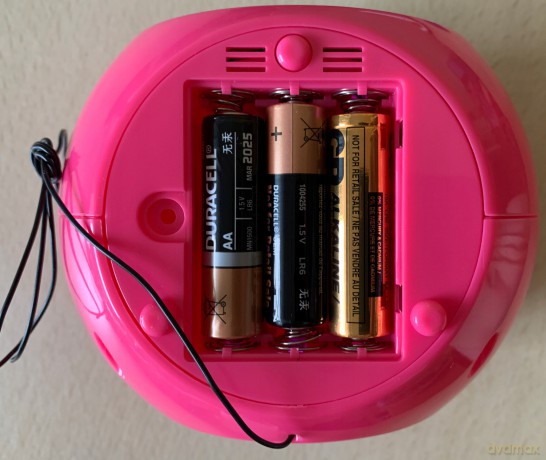 LEXIBOOK Unicorno Unicorn Radiosveglia con proiettore, Effetti sonori, Batterie, rosa, RL975UNI