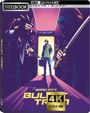 Bullet Train (steelbook) [Blu-Ray 4K]+[Blu-Ray]