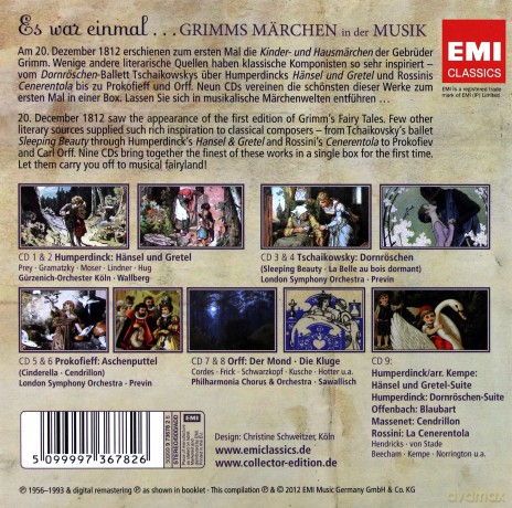 Edda Moser/Elizabeth Schwarzkopf/Andre Previn: Es War Einmal...(Once Upon A Time) - Limited [9CD]