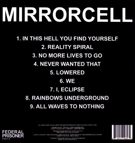 Greg Puciato: Mirrorcell [CD]