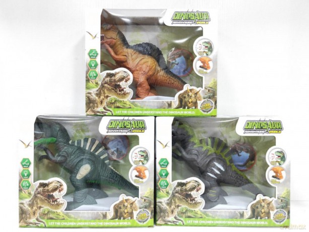 Figurka interaktywna Dino z dźwiękiem, chodzi [FIGURKA]